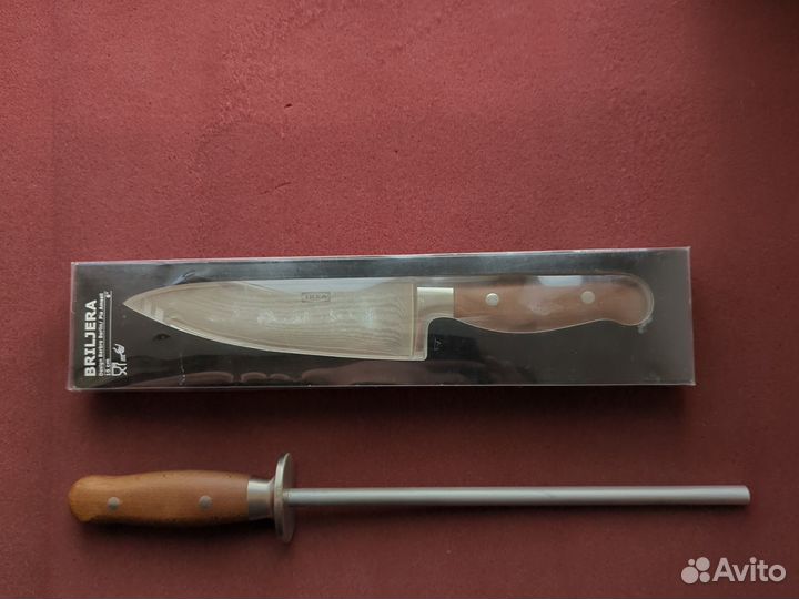 Нож кухонный шеф Briljera Брильера 16 см