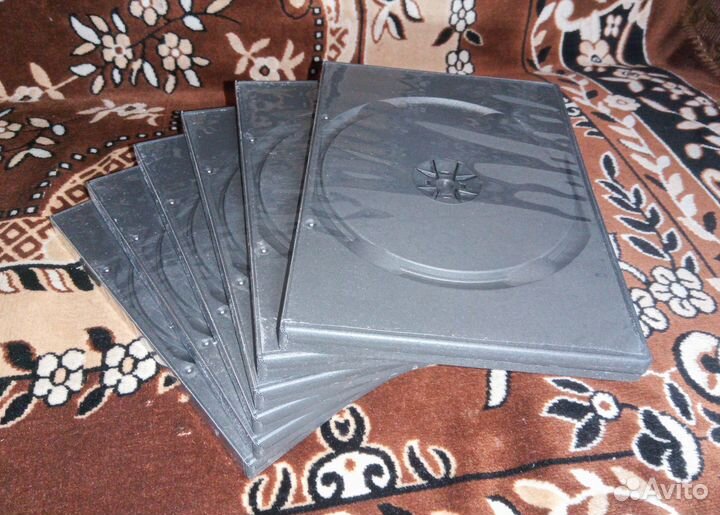 Коробка бокс для дисков CD DVD