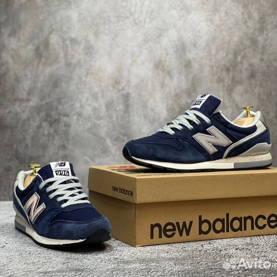 Кроссовки New balance 996 натуральная замша 41-44