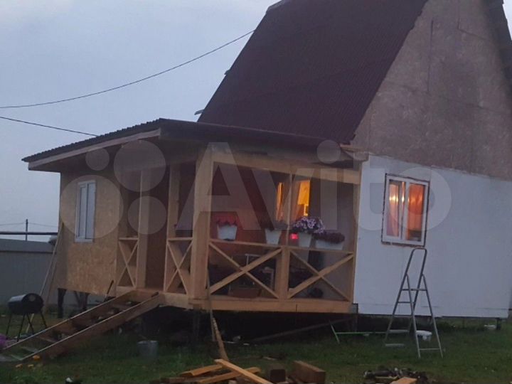 Дача 55 м² на участке 6 сот.