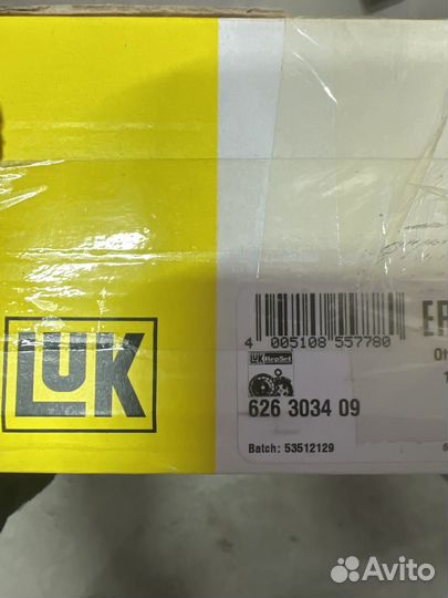 Сцепление Ford Transit 2.4 LUK 626303409