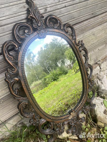 Зеркало старинное в раме