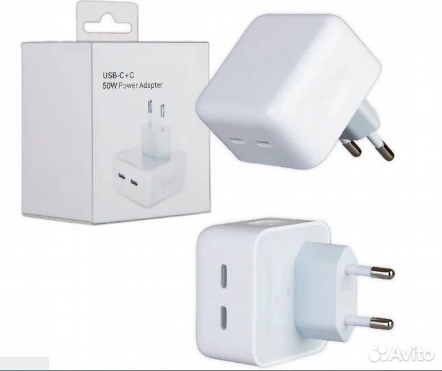 Блок питания для iPhone 50w/apple/Быстрая зарядка