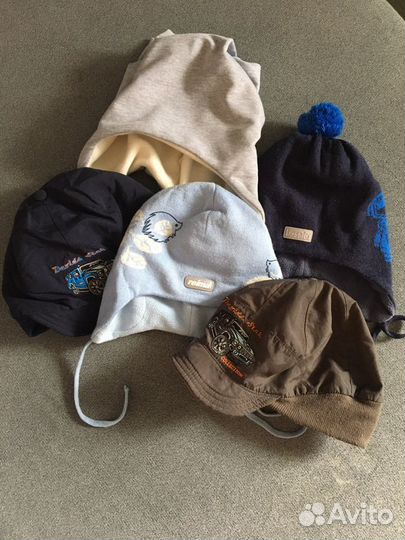 Шапочки от 0 до 3 лет