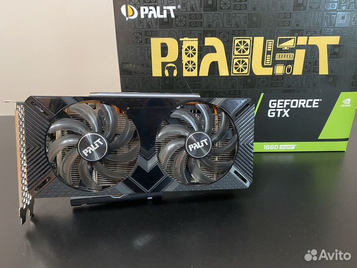 Видеокарта Palit 1660 super Gaming Pro