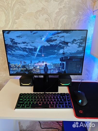 Компьютер, Монитор, Клавиатура, Мышка, Колонки