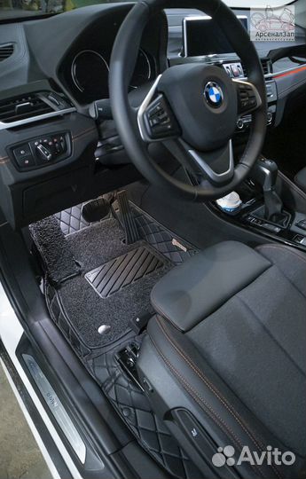 5D автоковрики из экокожи