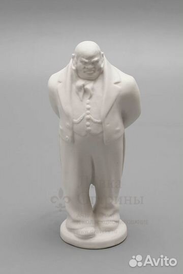 Статуэтка без росписи «Собакевич», бисквит, лфз