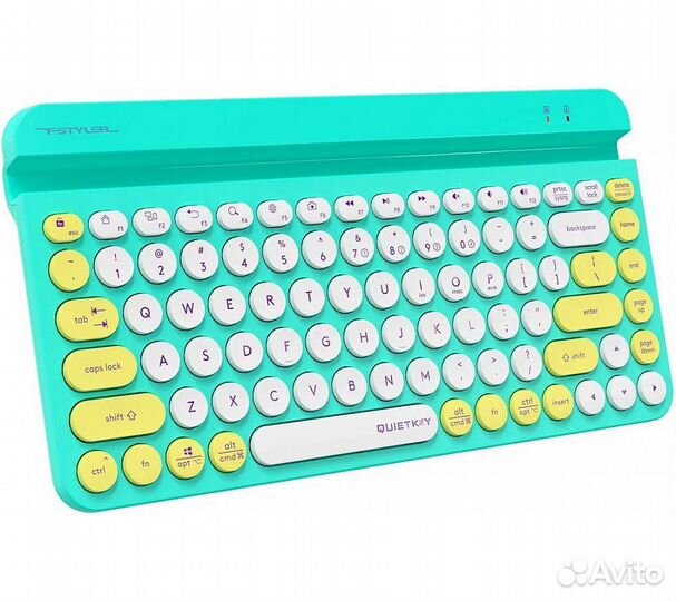 Беспроводная клавиатура A4Tech Fstyler FBK30, зеле