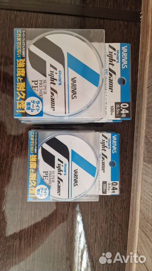 Японская плетеная леска, флюрокарбон