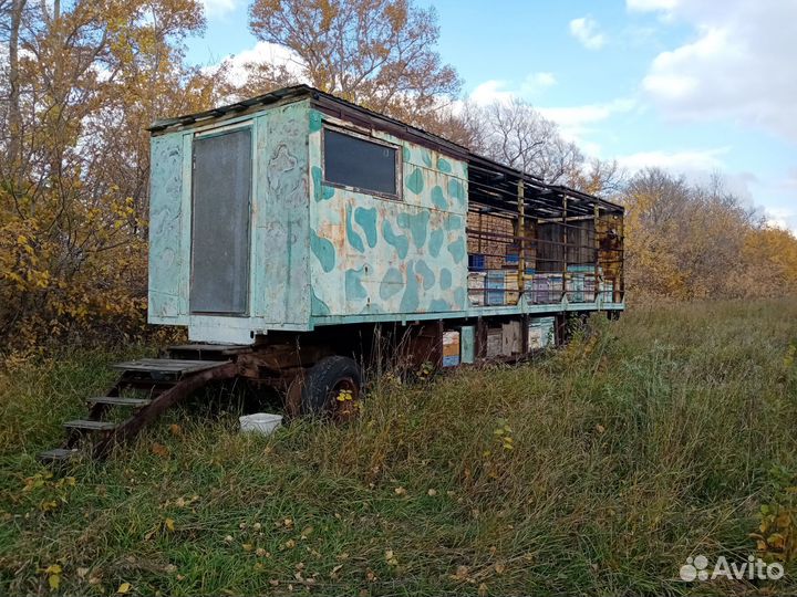 Пасека, платформа для перевозки пчел