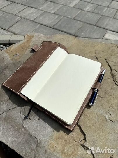 Блокнот ручной работы кожа козы