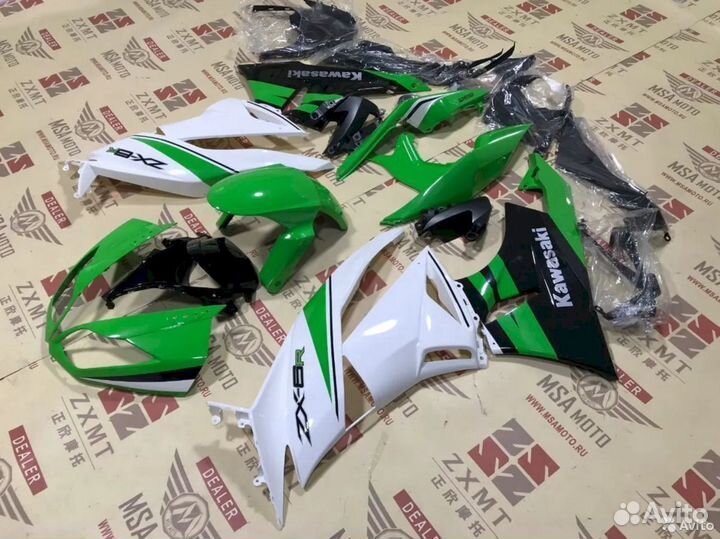 Kawasaki ZX-6R, ZX636 2009-2012 мотопластик, обвес