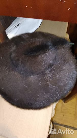 Шапка норковая женская бу