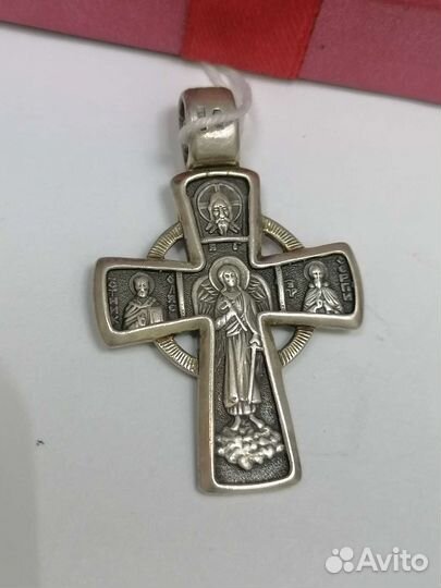 Серебряный крест проба 925 Арт.004357730123