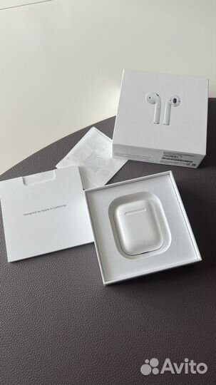 Беспроводные наушники apple airpods 2