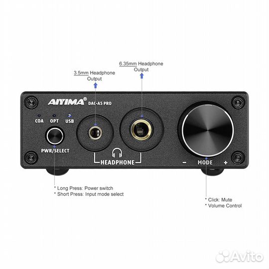 Цап aiyima DAC-A5 PRO