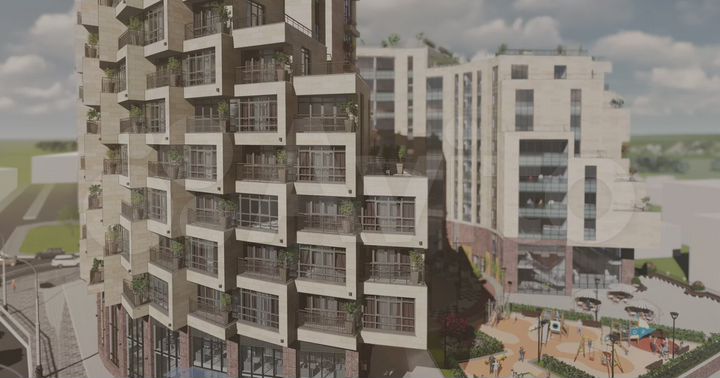 Апартаменты-студия, 54,1 м², 8/10 эт.