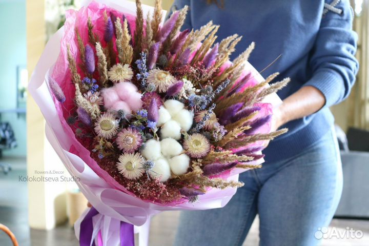 Букет из сухоцветов