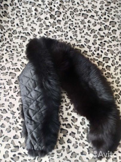 Съемный меховой воротник