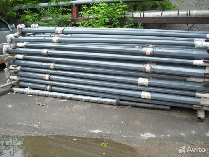 Опоры освещения металлические