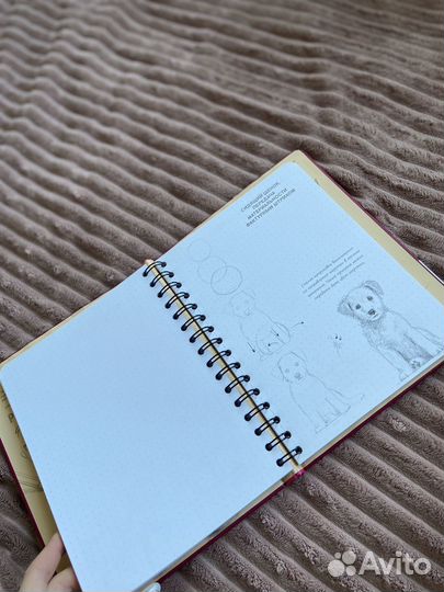 Sketch book для рисования и альбом с открытками