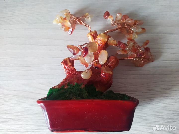 Дерево Счастья из сердолика