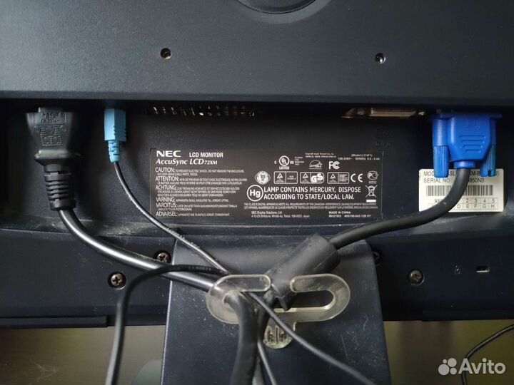 Монитор NEC AccuSync LCD72XM