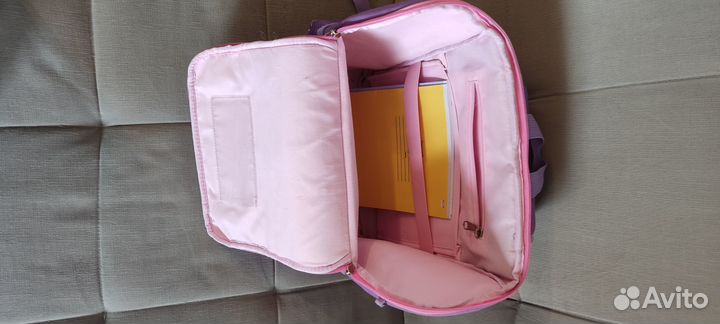 Рюкзак школьный единорожка+термонаклейки