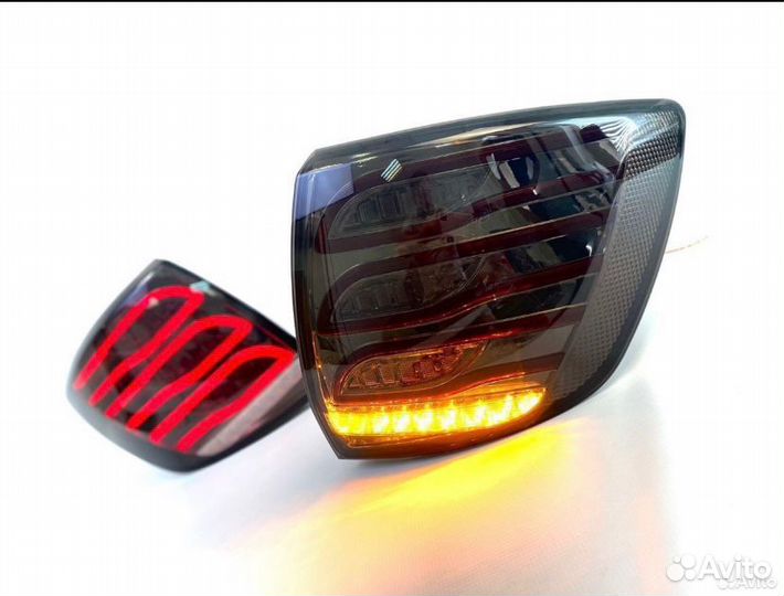 Светодиодные фонари Лада Гранта в стиле AMG мерсед