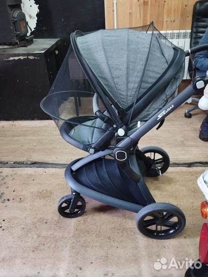 Детская коляска skillmax 1609 2 в 1 бу