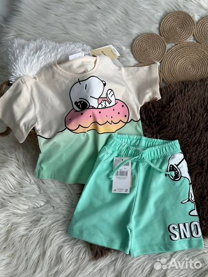 Костюм Mango MNG Snoopy 98, 110, 116 новые