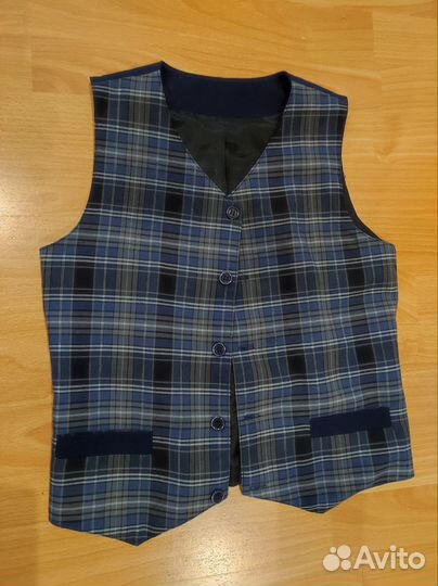 Жилет школьный для мальчика 128, 152