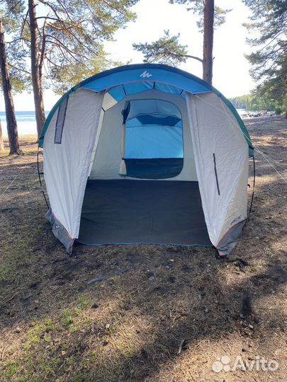 Палатка 4 местная quechua arpenaz family 4.1