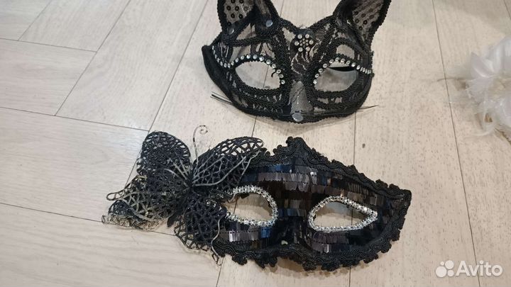 Маска маскарадная женская, детская и мужская