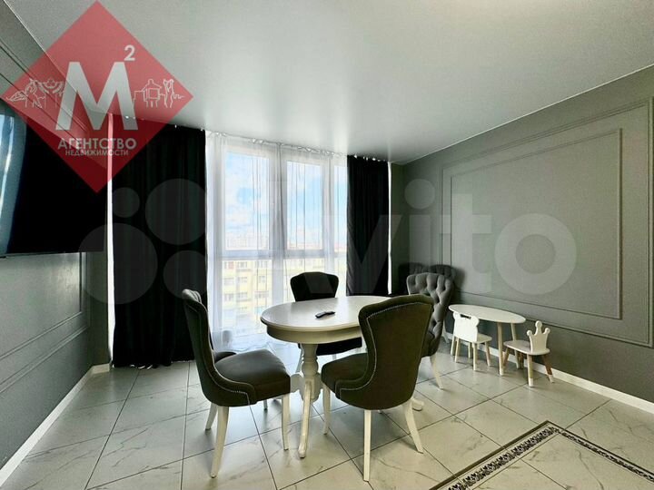 2-к. квартира, 76,9 м², 7/16 эт.