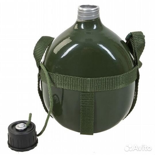 Армейская алюминиевая фляжка 1,5 л