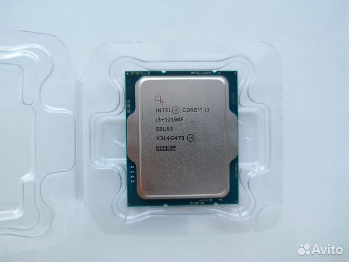 Процессор i3 12100f + мать asus, память и кулер