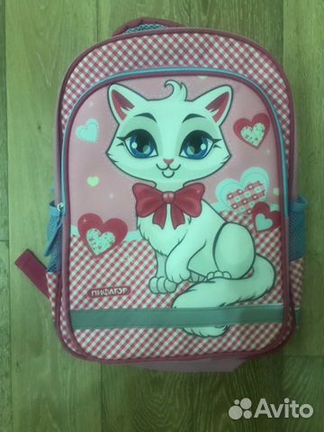 Рюкзак новый+3мешка для сменной обуви+пенал