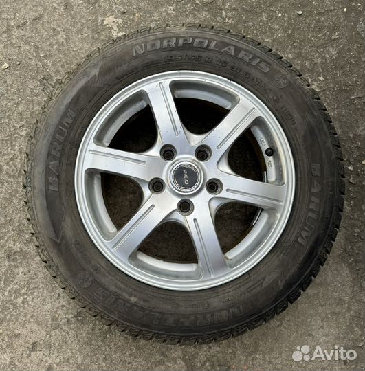 Зимние колеса в сборе R15 5x114.3