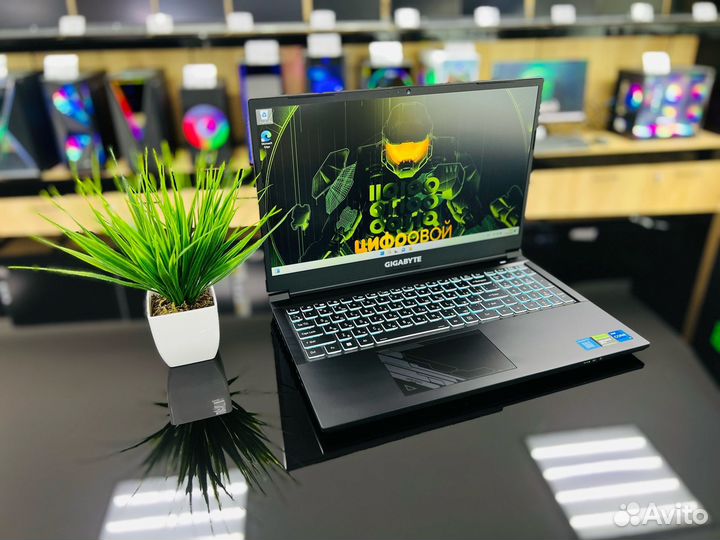 Игровой ноутбук intel Core i5-12500H/RTX 4060/SSD