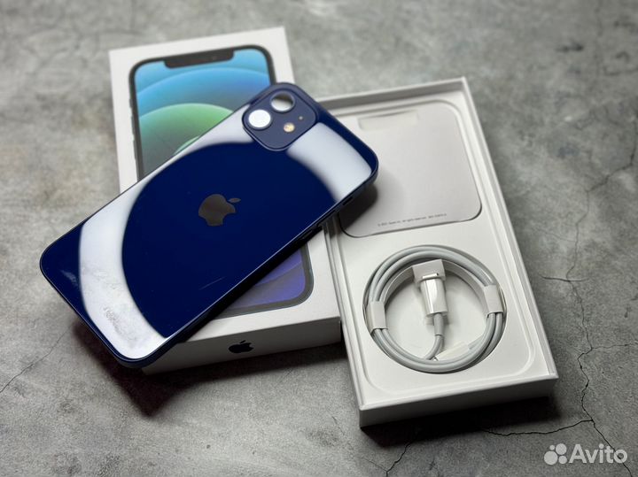 iPhone 12 256gb Ростест Отличный (sim+esim)