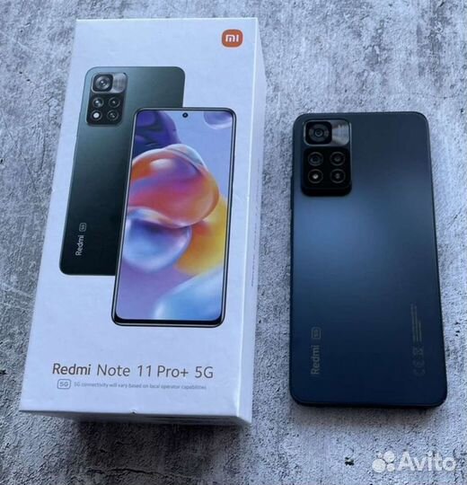 Xiaomi redmi note 11 pro plus 5g 128 gb(новый)