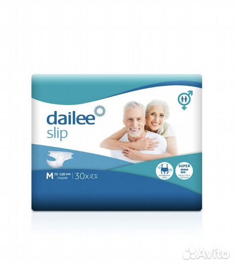 Памперсы для взрослых Dailee Slip Super