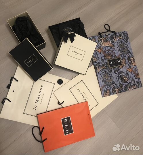 Упаковки Tous Jo Malone D&G LV