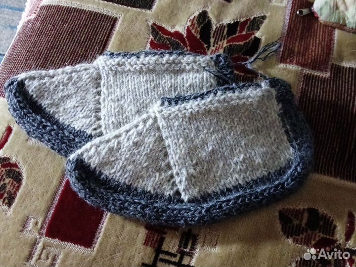 Теплые вязанные вещи