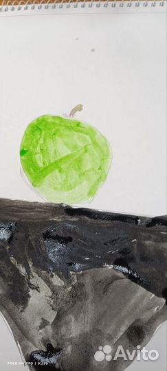 Натюрморт яблока