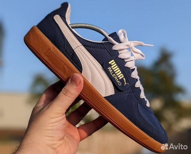 Кроссовки Puma Palermo Suede Blue Whola