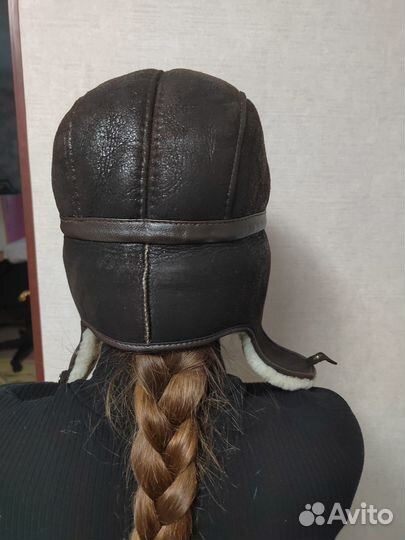 Шапка ушанка мужская овчина