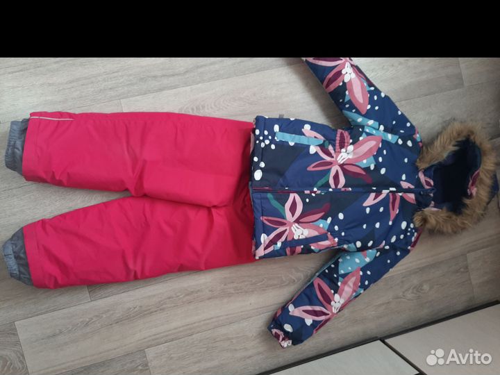 Зимний костюм для девочки huppa 122